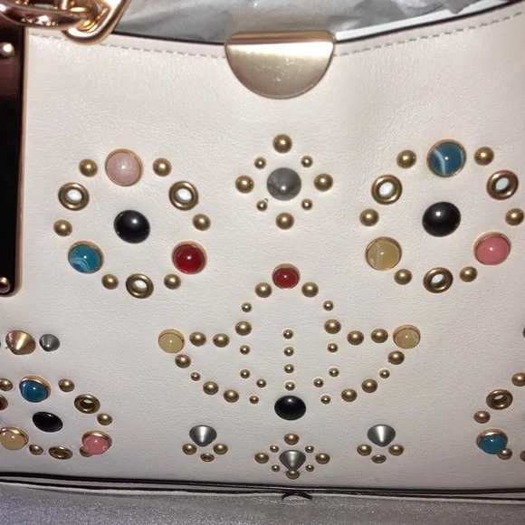 Coach Dreamer w Rivets & Multicolored Cabochons - Picture 4 of 8